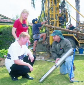 submersible  garden bore Perth