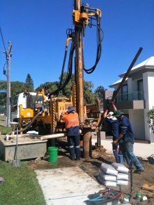 Iluka Water Bore drilling