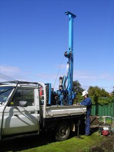 Bentley Water Bore drilling in Queens Park, Cannington, Wilson and St James