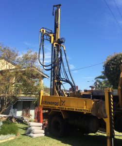 Drilling Water Bore Ellenbrook